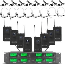 Eight Lavalier Bodypacks, Eight Lapel Microphones, Eight, And Eight Lavocet. - £346.81 GBP