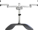 Dual Monitor Stand - Ergonomic Desktop Monitor Stand For Up To 32&quot; Vesa ... - $327.99