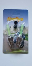 Firefly Spoke Led Wheel Valve Stem Cap Tire Motion Neon Green Light BIKE-2 Each - £6.05 GBP