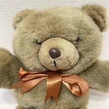 Vintage Hugfun International Plush Brown Teddy Bear Stuffed Animal Soft Lovey 10 - £13.08 GBP