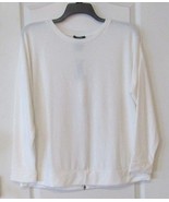 Premise Long Sleeve Back Zip Top Ivory Tower  Women&#39;s Sz XL NWT MSRP$68 ... - $468.89 MXN