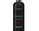 Wicked Sensual Care Aqua Waterbased Lubricant - 16 oz Fragrance Free - £35.04 GBP