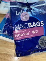 Ultracare VacBags for Hoover W2 -3 Packs 9 Bags Total Ultra Allergen Fil... - £12.45 GBP