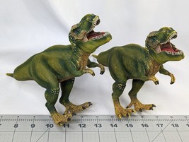 Schleich Tyrannosaurus Rex 6 Inch Dinosaur Figure T Rex Movable Jaws Lot... - £16.08 GBP