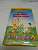 Peanuts Classic VHS It&#39;s The Easter Beagle&quot; Charlie Brown In Clamshell Case 1996 - £8.04 GBP