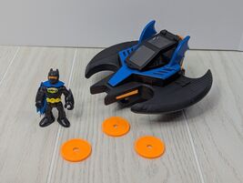 Fisher Price Imaginext DC Super Friends Batman Batwing Vehicle Figure 3 ... - $14.84