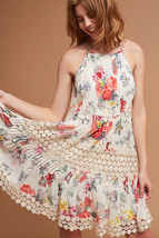 NWT ANTHROPOLOGIE KALILA FLORAL LACE DRESS by RANNA GILL M - $79.99