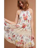 NWT ANTHROPOLOGIE KALILA FLORAL LACE DRESS by RANNA GILL M - £62.90 GBP