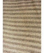 CHENILLE THICK &amp; HEAVY UPHOLSTERY DRAPERY FABRIC EARTH TONES NEW BY THE ... - £3.99 GBP