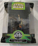 Star Wars 25 Silver Anniversary Han Solo Chewbacca Death Star Escape fig... - £31.59 GBP