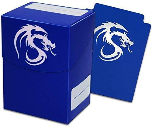 Blue Trading Card Boxes - Gaming Deck Cases - Each Holds 80 Cards - DC-BLU - (90