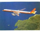 Atlantis Airlines DC-8 / 63 CF In Flight Postcard Unused - £19.76 GBP