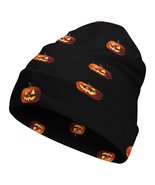 Mondxflaur Pumpkin Winter Beanie Hats Warm Men Women Knit Caps for Adults - £15.16 GBP