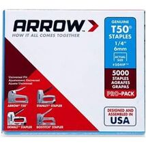 Arrow Fastener 504IP Genuine T50 1/4-Inch Staples, 5,000-Pack - €20,89 EUR
