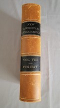 New American Cyclopaedia Popular Dictionary 1871 Vol VIII Encyclopedia Fugger-Ha - £5.98 GBP
