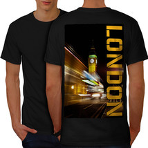 London Tower Watch Shirt Big Ben Clock Men T-shirt Back - £10.29 GBP