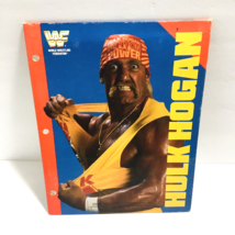 Vintage WWF Folder Hulk Hogan Titan Sports 1990 - £40.87 GBP