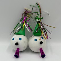 2000 Vintage Jack In The Box New Years (2) Antenna Balls Year&#39;s Advertising - $19.99