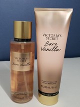 Victoria’s Secret BARE VANILLA Mist + Lotion 250ml -New - Set of 2 - £11.94 GBP