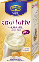 Kruger instant CHAI LATTE Caramel Flavor -1 box/10 portions -FREE SHIPPING - $15.83