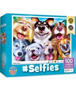 MasterPieces 100 Piece Selfies Jigsaw Puzzle for Kids - Goofy Grins - 14... - £18.41 GBP