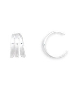 3 bar sterling silver ear cuff - $12.21 CAD