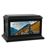 Motorcycle Mountain Ride Cremation Urn - $255.95