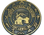 Vintage Ottone Medaglia SPORTS Fisico Attività - Fort Lewis , Wa 6.3cm - $16.34