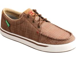 Twisted X Boots Men`s Hooey Slip Resistant Coffee Lopers!!(sz 8) - $52.25