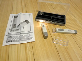 30x Magnifier Pocket-Scope &amp; Mini-Flashlight Set - £17.07 GBP