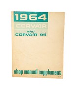 Vtg 1964 Car Book Corvair and Corvair 95 Shop Manual Supplement - €22,73 EUR