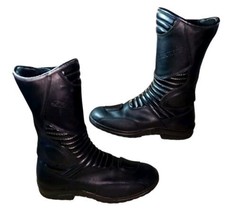 Gaerne Black Rose Street touring Side Zip Motorcycle Boots Size 8 US  Waterproof - $57.00