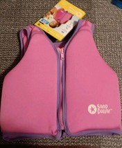 Sand Dollar Kids  Swim Vest 2 To 4 Years New Pink Safety Adjustable (ZZ94) - $14.00