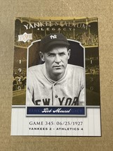 2008 Upper Deck Yankee Stadium Legacy Collection #345 Bob Meusel - £3.44 GBP