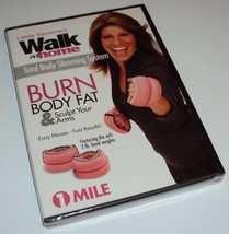 Leslie Sansone Walk at Home Total Body Slimming 1 Mile Workout Burn Fat DVD NEW - £22.37 GBP