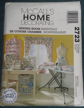 McCall&#39;s Home Decorating Pattern 2723 Sewing Room Essentials Uncut - £7.92 GBP