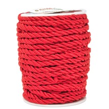 Rayon Twisted Cord Trim, Shiny Viscose Cording For Home Dcor, Upholstery... - $23.99