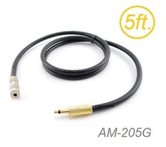 5Ft 3.5Mm Mono Audio Male To Female Black Extension Cable - - $30.99