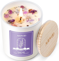 Lavender Scented Candles for Women - Aromatherapy Candle with Crystals Inside, 1 - £22.19 GBP