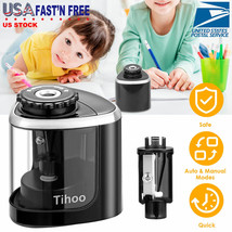 Automatic Electric Pencil Sharpener Battery Operated Easy To Use School ... - $26.99