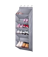 Door Shoe Rack With Deep Pockets For 12 Pairs Of Shoe Organizer Over The... - £24.03 GBP