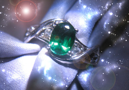 HAUNTED RING ALL THE MASTERS UNENDING RICHES WEALTH EXTREME MAGICK 7 SCHOLARS image 2