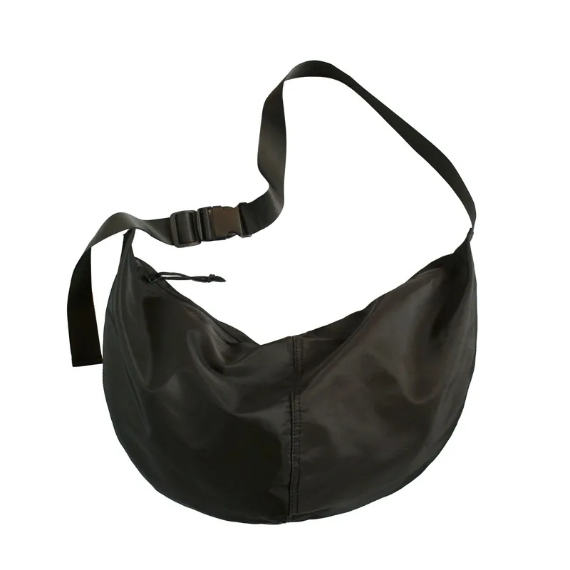 Workwear Bags for Women Hobos Messenger Bag Female Dumpling Bag Black Co... - $25.49