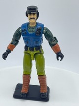  G.I. Joe Mutt v3 DEF Action Figure Hasbro &amp; Stand Vintage 1992 - £5.93 GBP