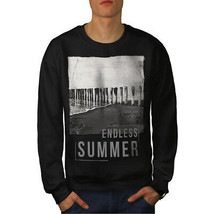 Wellcoda Endless Summer Holiday Mens Sweatshirt, Sea Casual Pullover Jumper - £24.19 GBP+