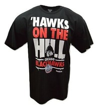 Chicago Blackhawks Reebok NHL Hawks on the Hill Winter Classic Hockey T-Shirt XL - $19.99