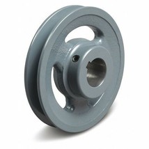 Zoro Select Bk521 1&quot; Fixed Bore 1 Groove Standard V-Belt Pulley 4.95 In Od - £35.95 GBP