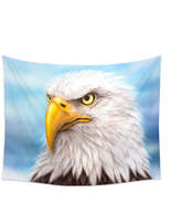 Wild Animal Art Paintings Eagle Head Tapestry - $40.61 CAD+