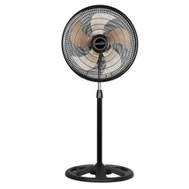 Brentwood 18 Inch Three Speed Industrial Pedestal Fan in Black - $95.97