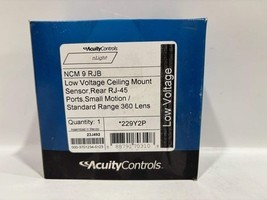 Acuity NCM-9-RJB Low Voltage, Rear RJ-45 Ports 360 Lens Ceiling Mount Se... - $160.00